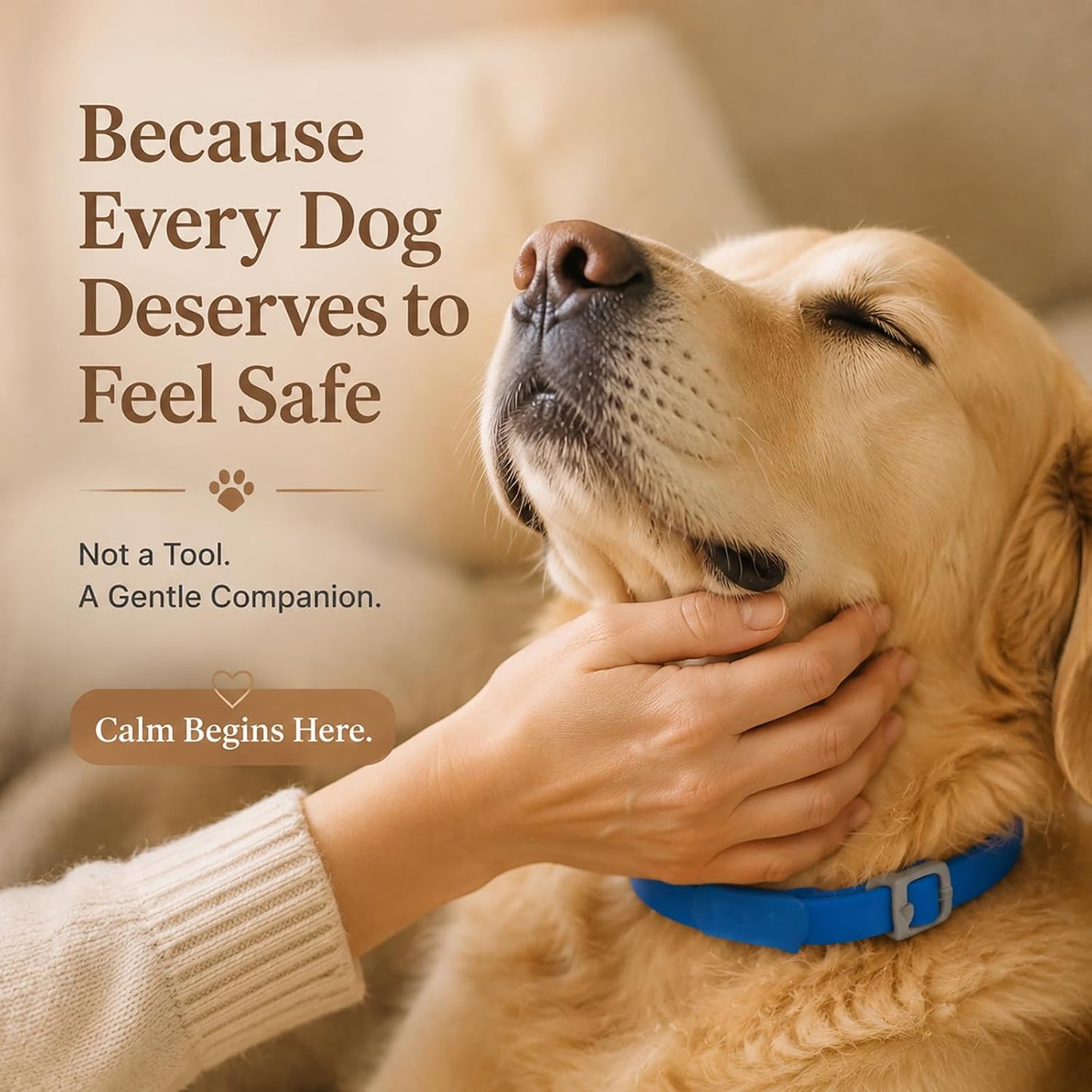 Calming Collars for Dogs - Adjustable Pheromone Therapy for All Sizes to Soothe and Relax Your Pet