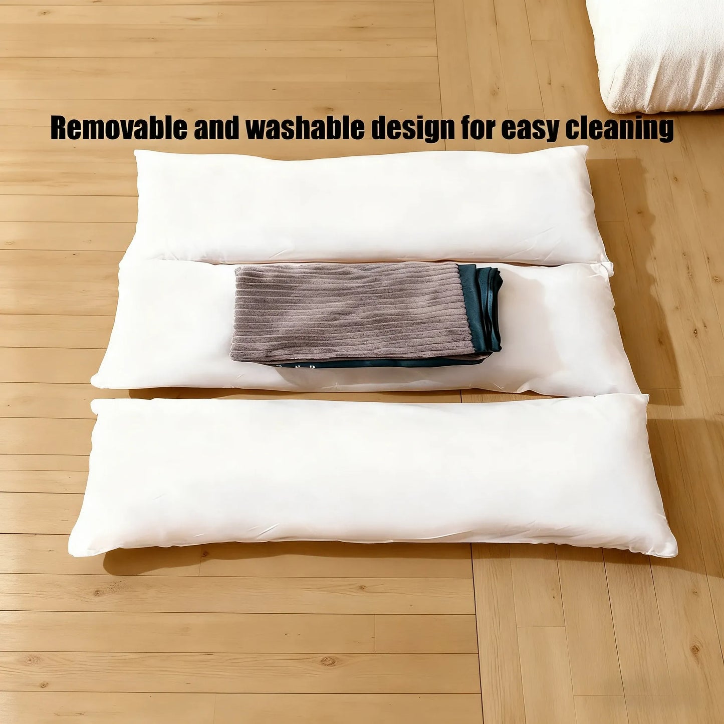 Hometravel , Washable Pet Mattress with Thick Cushion, Warm Cozy Sleeping Pad for Large Dogs, Comfortable Indoor Pet Bed