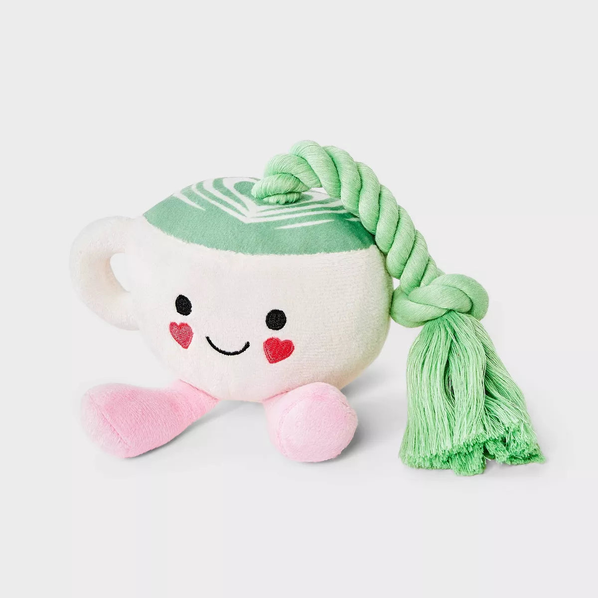 11.7" Matcha Plush Rope Dog Toy - Boots & Barkley™