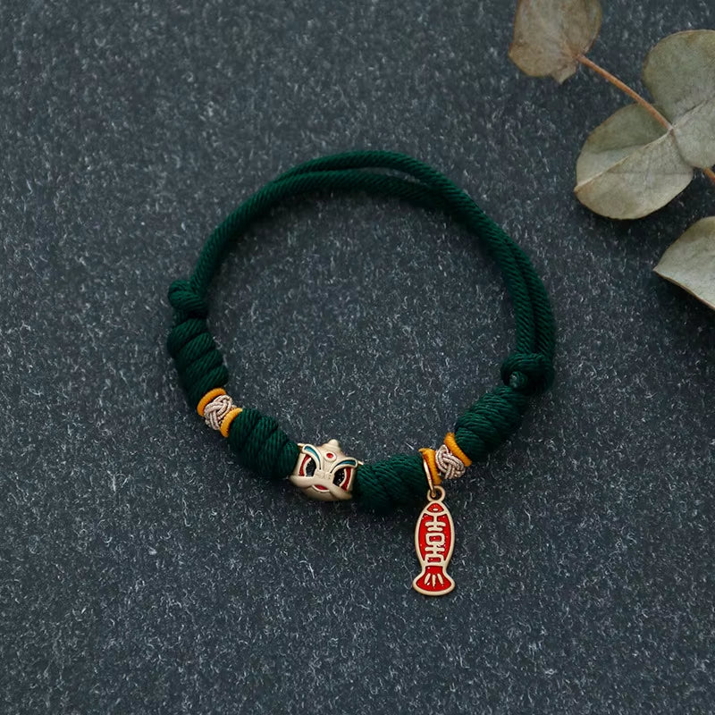 Chinese Style Woven Lion Wake up Collar, Cat Neck Band Decoration, Puppy Adjustable Cute Accessories, Pet Supplies Kitten Collar
