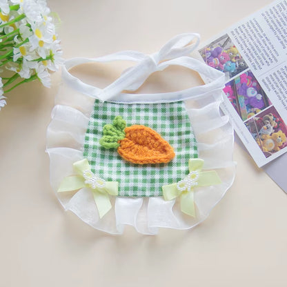 1Pc Pet Cat Bib Little Yellow Duck Pet Scarf Suitable for Small and Medium Dogs and Cats