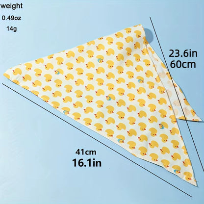 Stylish Dog Bandana - Soft and Absorbent Pet Scarf for Small, Medium, and Large Dogs and Cats - Perfect Pet Costume Accessory