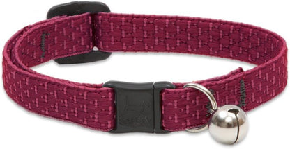 Eco 1/2" Berry Cat Safety Collar with Bell , 8-12"