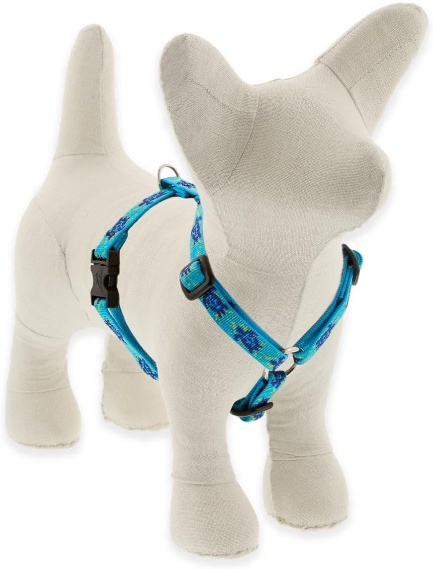 Originals 1/2" Turtle Reef 12-20" Adjustable Roman Dog Harness for Small Dogs
