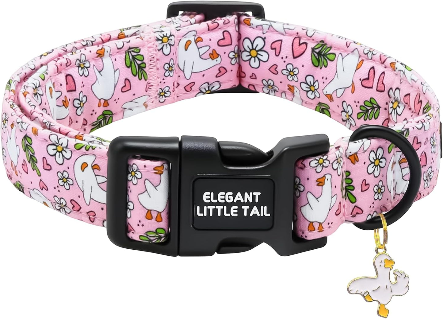 Dog Collar, Sunflower Pattern Pet Collar Durable Cute Dog Collars Summer Fall Female Pet Gift Adjustable Dog Collar for Medium Dogs
