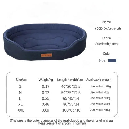 Dog Cushions Winter Pet Bed Sofa Large Dogs Fluffy Medium Blanket Pets Accessories Mat Products Puppy Supplies Cats Small Big