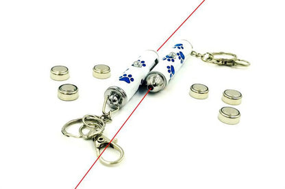 Pet Laser Exerciser and Keychain Toy 2 Pack