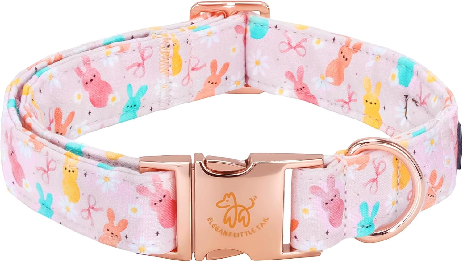 Dog Collar, Sunflower Pattern Pet Collar Durable Cute Dog Collars Summer Fall Female Pet Gift Adjustable Dog Collar for Medium Dogs