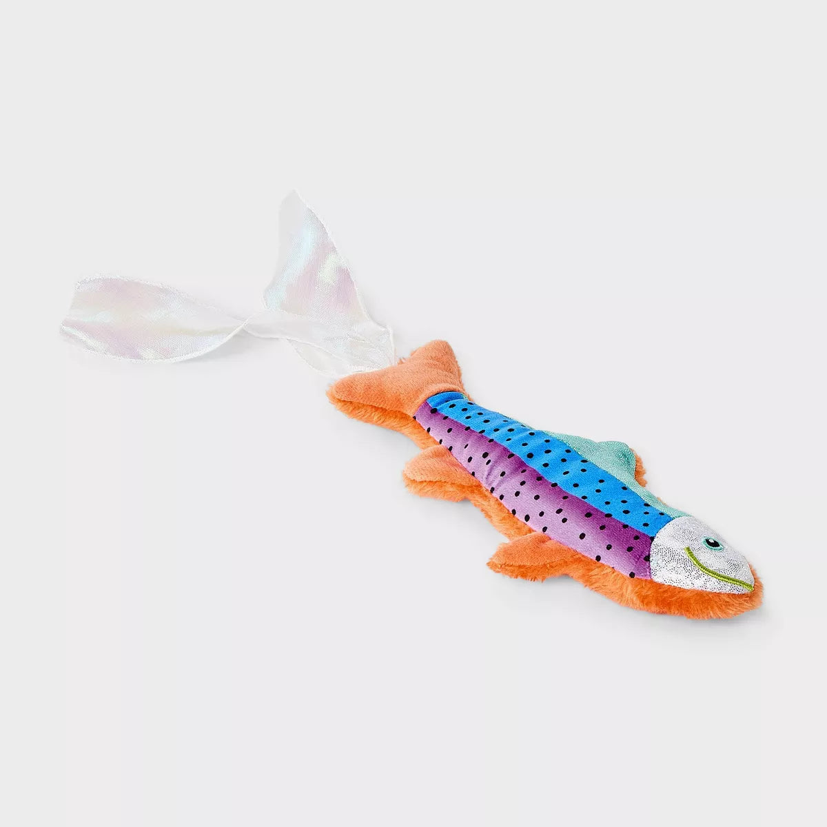 Shimmery Fish Kicker Cat Plush Toy - Boots & Barkley™