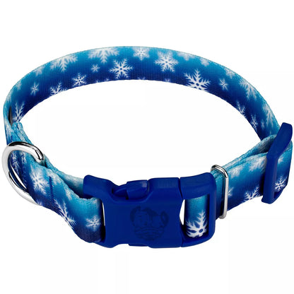 Country Brook Petz Deluxe Dog Collar - Christmas Collection - Made in the U.S.A.