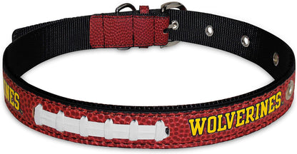 Best Dog Collar. New NCAA Signature PRO Pvc-Leather Premium PET Collars. Extra Tough & Durable! Super Stylish! 50+ Football Teams, 3