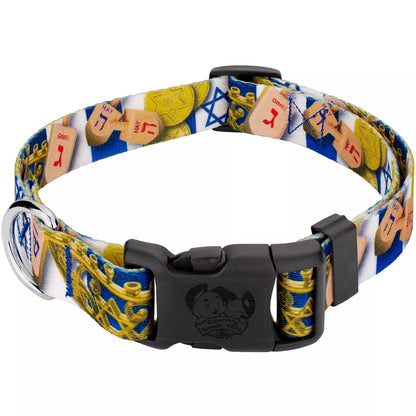 Country Brook Petz Deluxe Dog Collar - Christmas Collection - Made in the U.S.A.