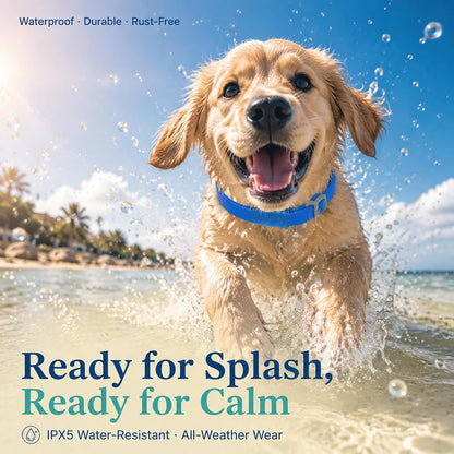 Calming Collars for Dogs - Adjustable Pheromone Therapy for All Sizes to Soothe and Relax Your Pet