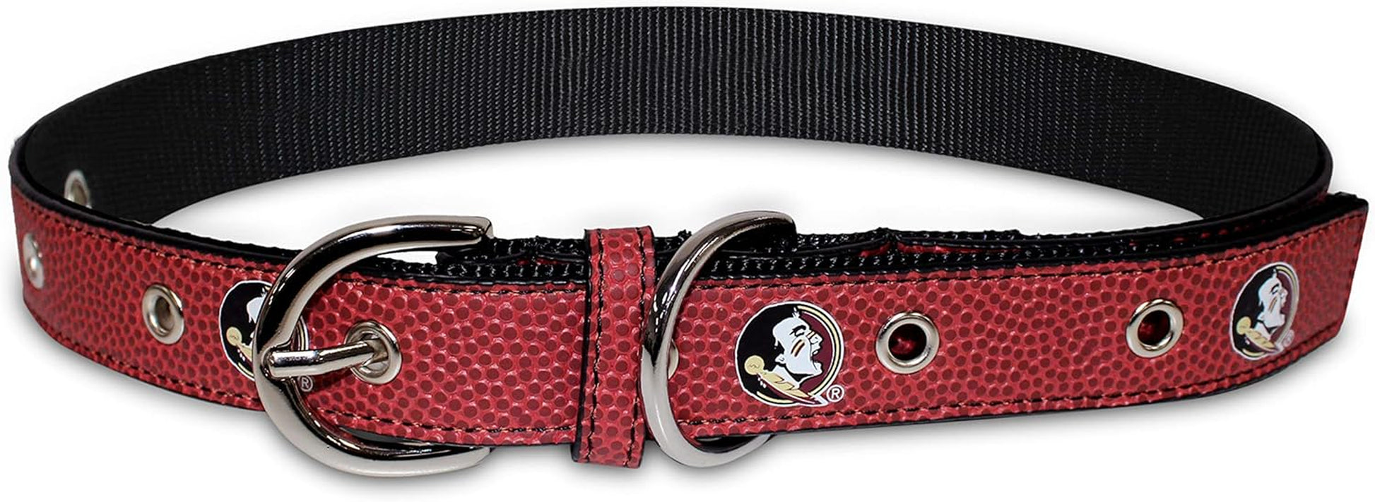 Best Dog Collar. New NCAA Signature PRO Pvc-Leather Premium PET Collars. Extra Tough & Durable! Super Stylish! 50+ Football Teams, 3
