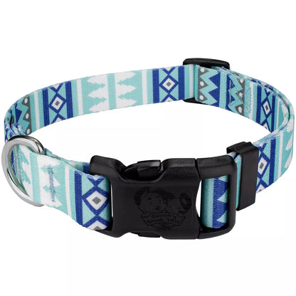 Country Brook Petz Deluxe Dog Collar - Christmas Collection - Made in the U.S.A.