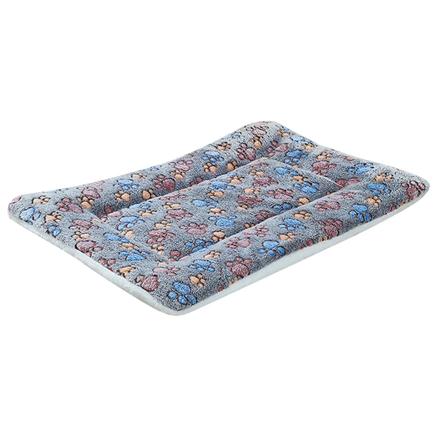 Reversible Dog Crate Pad Soft Fluffy Pet Kennel Beds Dog Sleeping Mattress for Large Medium Small Dogs, 19 X 12.6 Inch