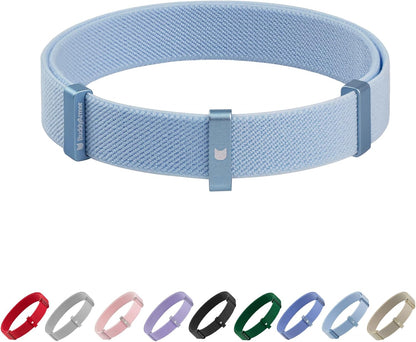 Safety Cat Collar - U.S. IDA Gold Awarding Design, Stretch Elastic Quick Release, Non Breakaway - Light Weight for Kitten, Neck Fit 5.9'-11.8' for All Small Large Cat,S(Cocoa)