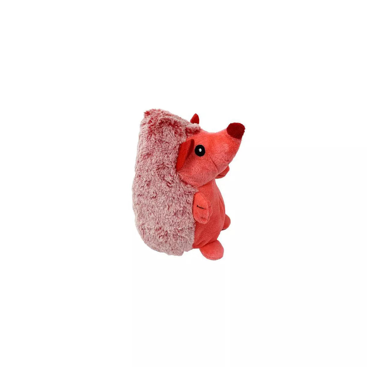 Multipet Mini Hedgehog Dog Toy - Red - 4"