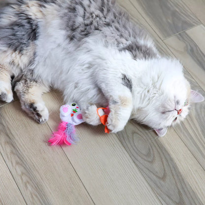 Quirky Kitty Runaway Egg Cat Plush Toy