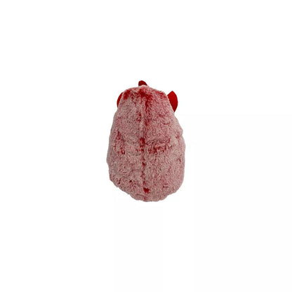 Multipet Mini Hedgehog Dog Toy - Red - 4"