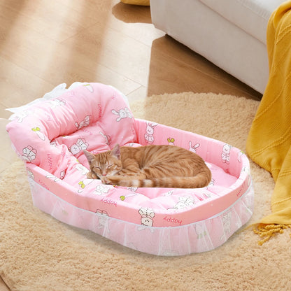 Clearance  Dog Bed Medium Size Dogs, Cat Beds for Indoor Cats, Pet Bed for Puppy and Kitty, Washable, Extra Soft, Anti-Slip Bottom