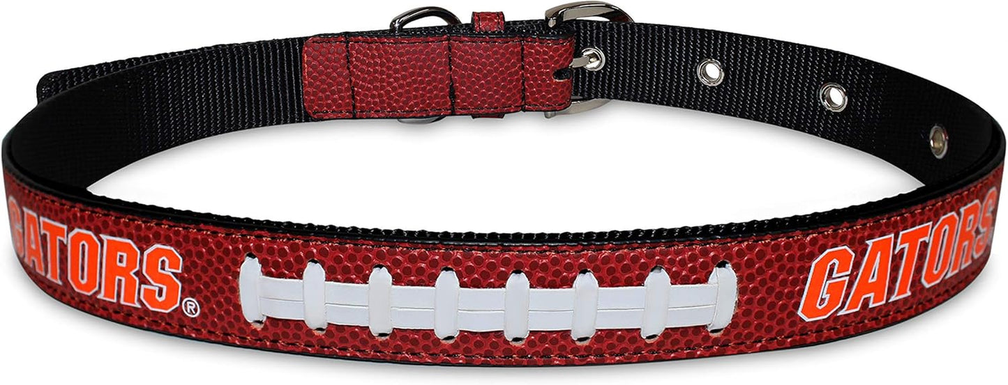 Best Dog Collar. New NCAA Signature PRO Pvc-Leather Premium PET Collars. Extra Tough & Durable! Super Stylish! 50+ Football Teams, 3