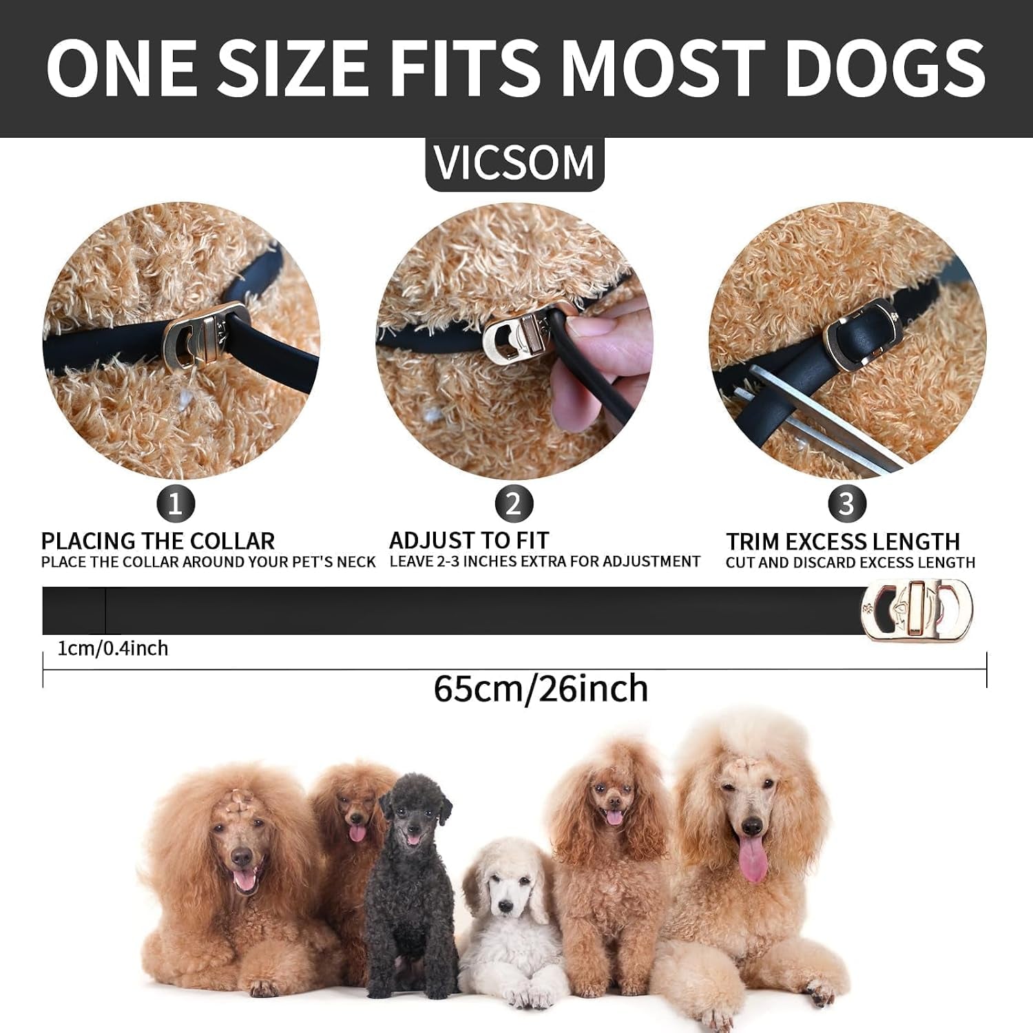 4-Pack Waterproof Flea & Tick Collars for Dogs - 32-Month Long-Lasting Pest Protection for All Breeds