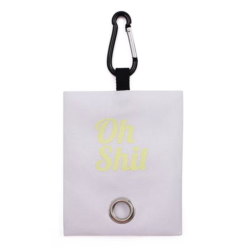 Pet Pets Supplies Canvas Garbage Bags Poop Bag Dispenser Portable Dog Poop Waste Bag Holder Outdoor Puppy Cat Pick up Organizer