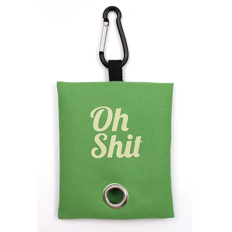 Pet Pets Supplies Canvas Garbage Bags Poop Bag Dispenser Portable Dog Poop Waste Bag Holder Outdoor Puppy Cat Pick up Organizer
