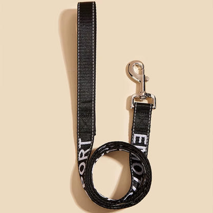 2.5*120Cm Service Dog Leash with Neoprene Handle, Animal Support, Embroidery Letter, Reflective Dog Lead