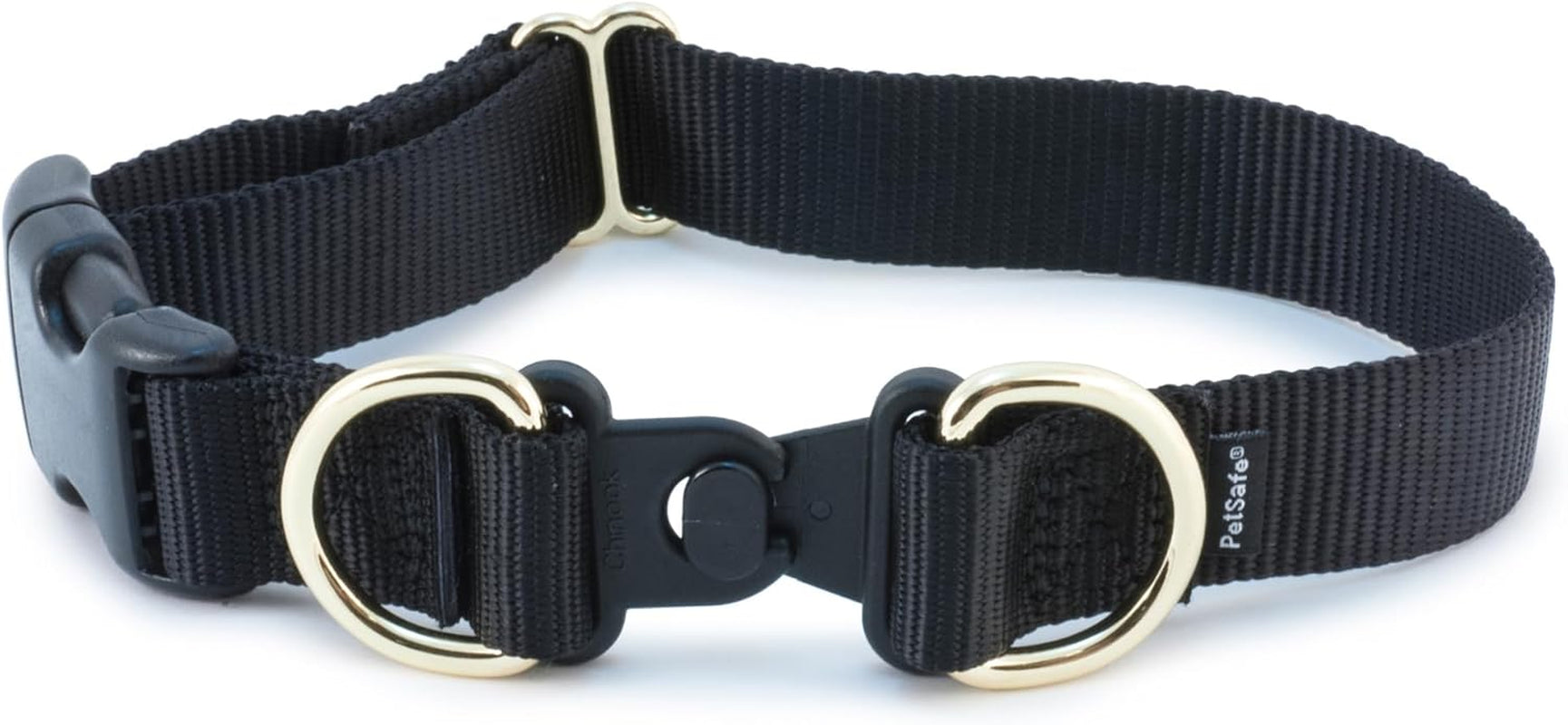 Keepsafe Collar for Dogs - Protects against Collar Accidents - Long Lasting - Durable - Adjustable - Breakaway - Outdoor-Safe - Large - 1 In. Wide - Black