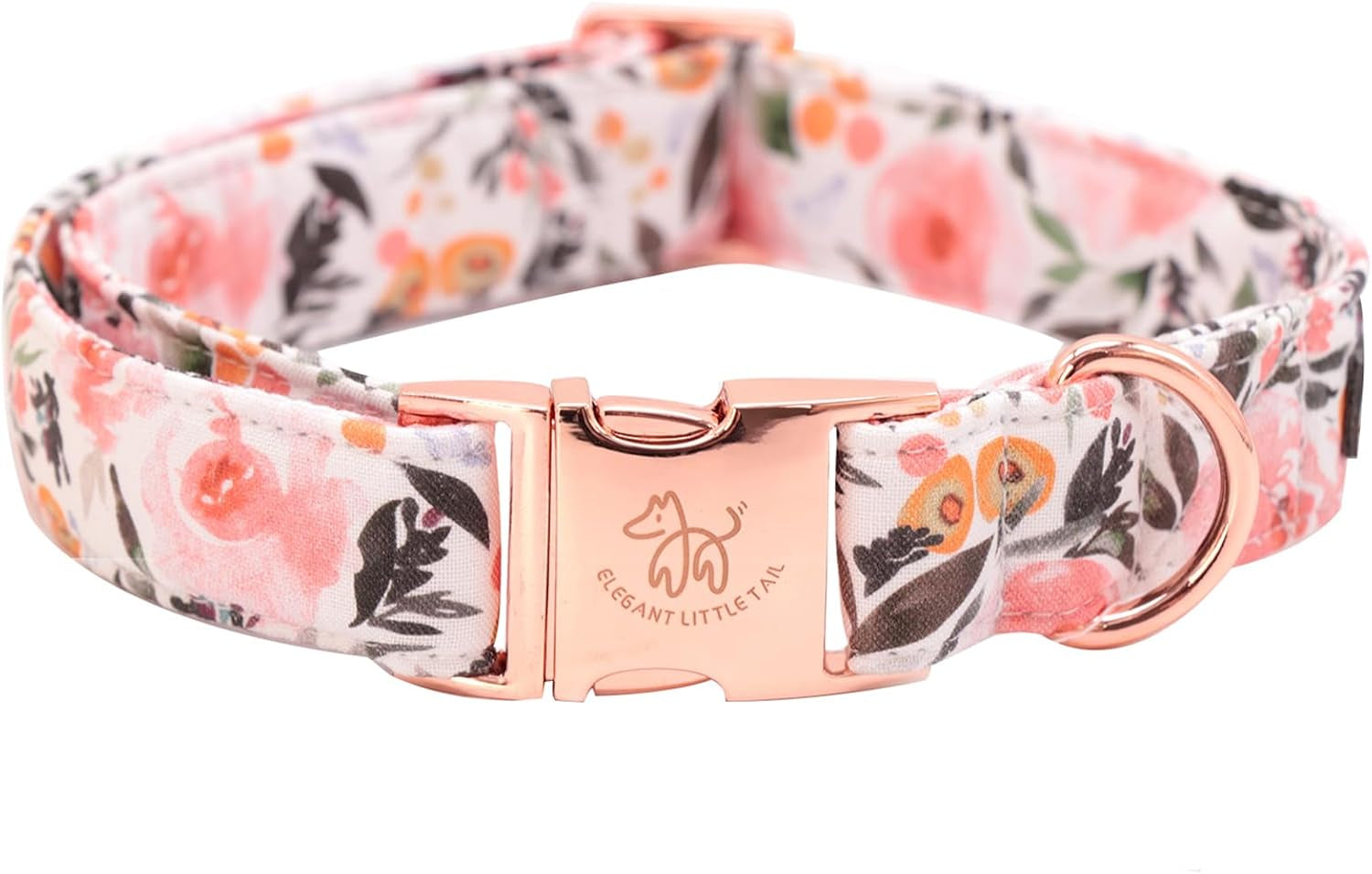 Dog Collar, Sunflower Pattern Pet Collar Durable Cute Dog Collars Summer Fall Female Pet Gift Adjustable Dog Collar for Medium Dogs