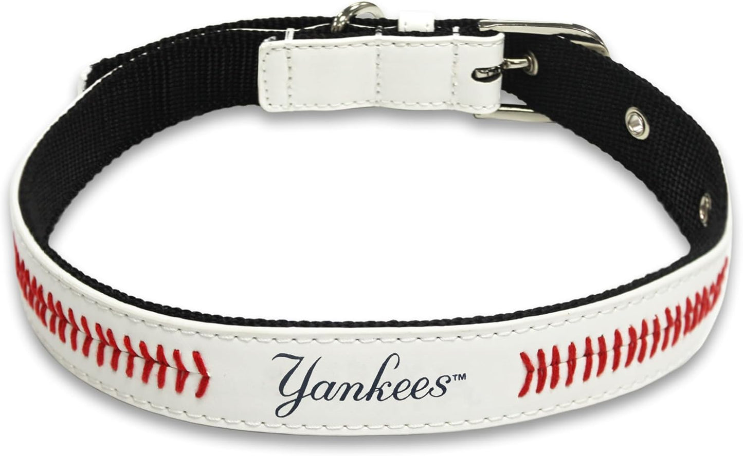 MLB Dog Collar Chicago Cubs New Signature PRO Pvc-Leather Premium Pet Collars Extra Tough & Durable! Super Stylish! Size: Medium Adjustable 16-20" Length X 1" Width