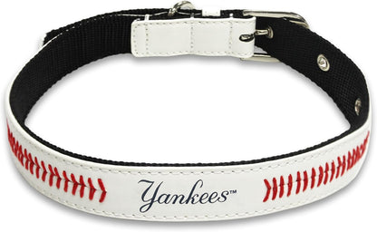 MLB Dog Collar Chicago Cubs New Signature PRO Pvc-Leather Premium Pet Collars Extra Tough & Durable! Super Stylish! Size: Medium Adjustable 16-20" Length X 1" Width