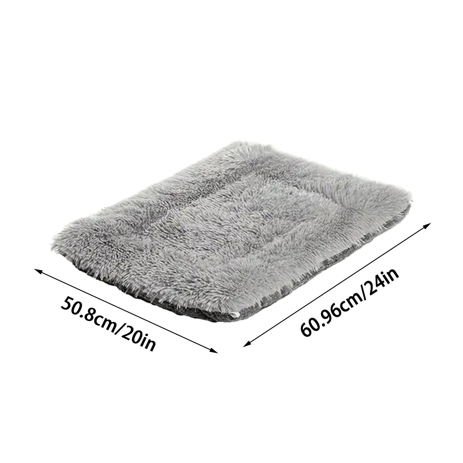 Orthopedic Pet Bed Supportive Comfort Sleeper Cushion Mat for Cats and Dogs with Removable Washable Cover