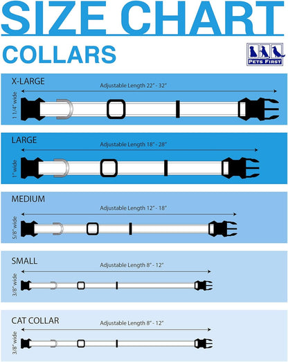 Best Dog Collar. New NCAA Signature PRO Pvc-Leather Premium PET Collars. Extra Tough & Durable! Super Stylish! 50+ Football Teams, 3