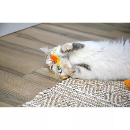 Quirky Kitty Whisker Claw Cat Plush Toy