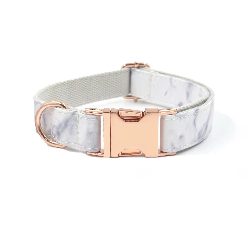 Trendy Products 2024 Spring and Summer Fashion Print Dog Cooling Collar Training Collar Adjustable Dog Polyester Dog Collar