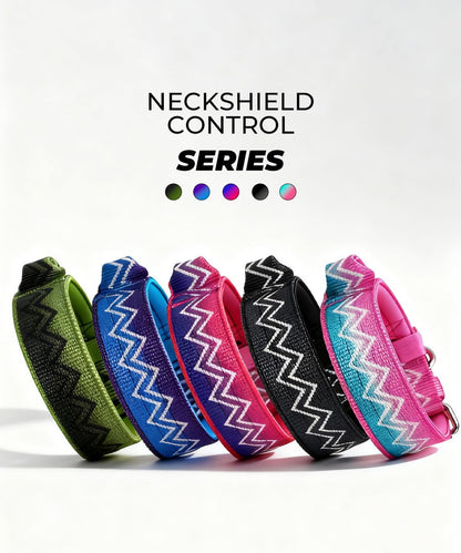Neckshield Control Dog Collar for Large Dogs-2 Inches Wide with Pressure-Relief Padding, Professional Protection for Large & Giant Breeds, Jungle Night L