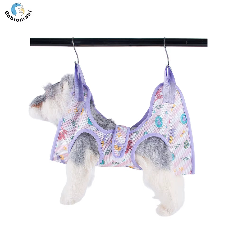1PC Pet Grooming Hammock Dog Grooming Sling for Nail Clipping and Dog Bathing Use - Adjustable Sling for Dogs and Cats