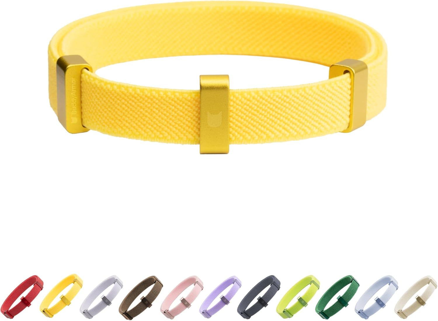 Safety Cat Collar - U.S. IDA Gold Awarding Design, Stretch Elastic Quick Release, Non Breakaway - Light Weight for Kitten, Neck Fit 5.9'-11.8' for All Small Large Cat,S(Cocoa)