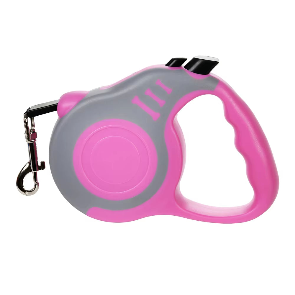 3 Meters 5 Meter Retractable Pet Dog Leash for Small Big Dogs Hiking Walking Traction Rope French Bulldog Chihuahua Accessories