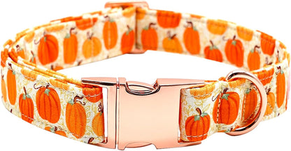 Dog Collars, Plaid Print Pet Collar Durable Metal Collar Soft Girl Boy Dog Collars Adjustable Dog Collar for Large Dogs