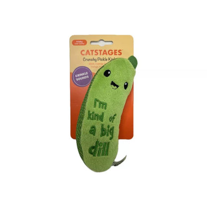 Catstages Crunchy Pickle Kicker Cat Toy