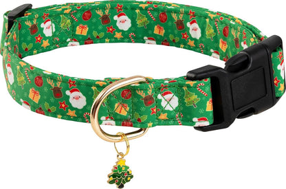 Cute Cotton Dog Collar for Small Medium Large Dogs Special Design Cute Pink Strawberry with Pendant for Girl Female Dogs Soft Adjustable Strawberry Puppy Collars for Girl Female Dogs Pet Collar