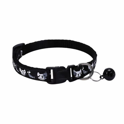 Pet Cat Dog Collar Easter Bunny Rabbit Cat Collar Buckle Necklace with Bell Collar for Cat Dog Pet Supplies Cat Accessories