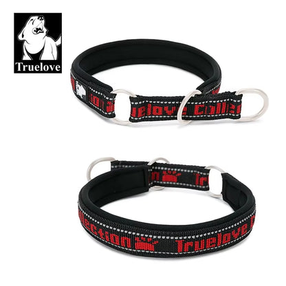 P-Chain Nylon Pet Collar Adjustable Reflective SBR Neoprene Pull-Resistant Explosion-Proof Dog and Cat Travel TLC5371