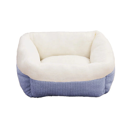 , Soft Warm Sleeping Nest for Cats and Small Dogs, Comfortable Plush Pet Mat for Indoor, Crate, Home Use