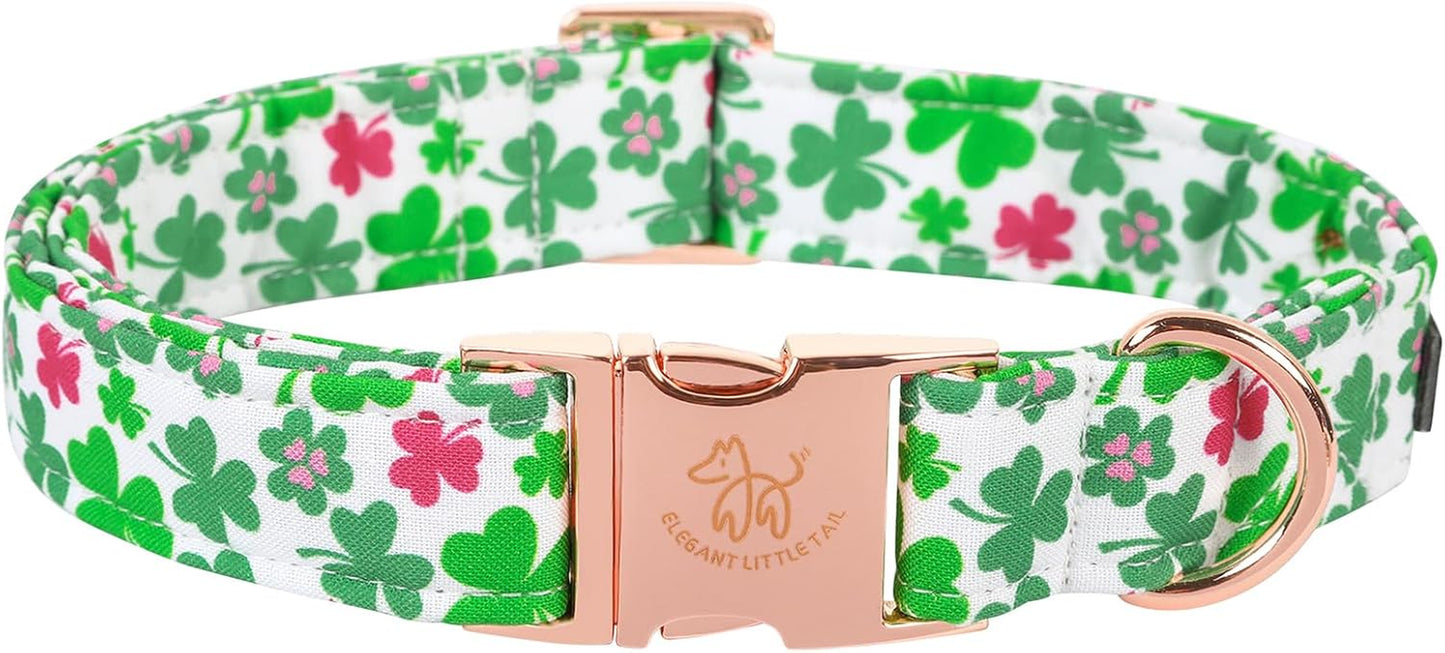 Dog Collar, Sunflower Pattern Pet Collar Durable Cute Dog Collars Summer Fall Female Pet Gift Adjustable Dog Collar for Medium Dogs