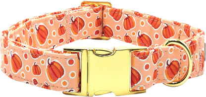 Dog Collars, Plaid Print Pet Collar Durable Metal Collar Soft Girl Boy Dog Collars Adjustable Dog Collar for Large Dogs